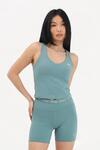 PUMA W Puma Strong Tank Baltic Sea Blue Mavi Kadın T-Shirt