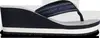 Tommy Hilfiger TH STRIPES WEDGE BEA, DW6 Siyah Kadın Terlik