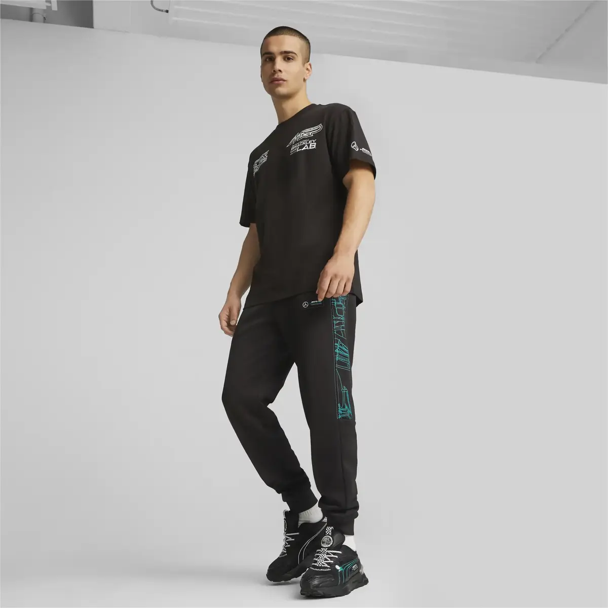 Puma MAPF1 Mirage Sport AsphaltGC Siyah Unisex Günlük Spor Ayakkabı