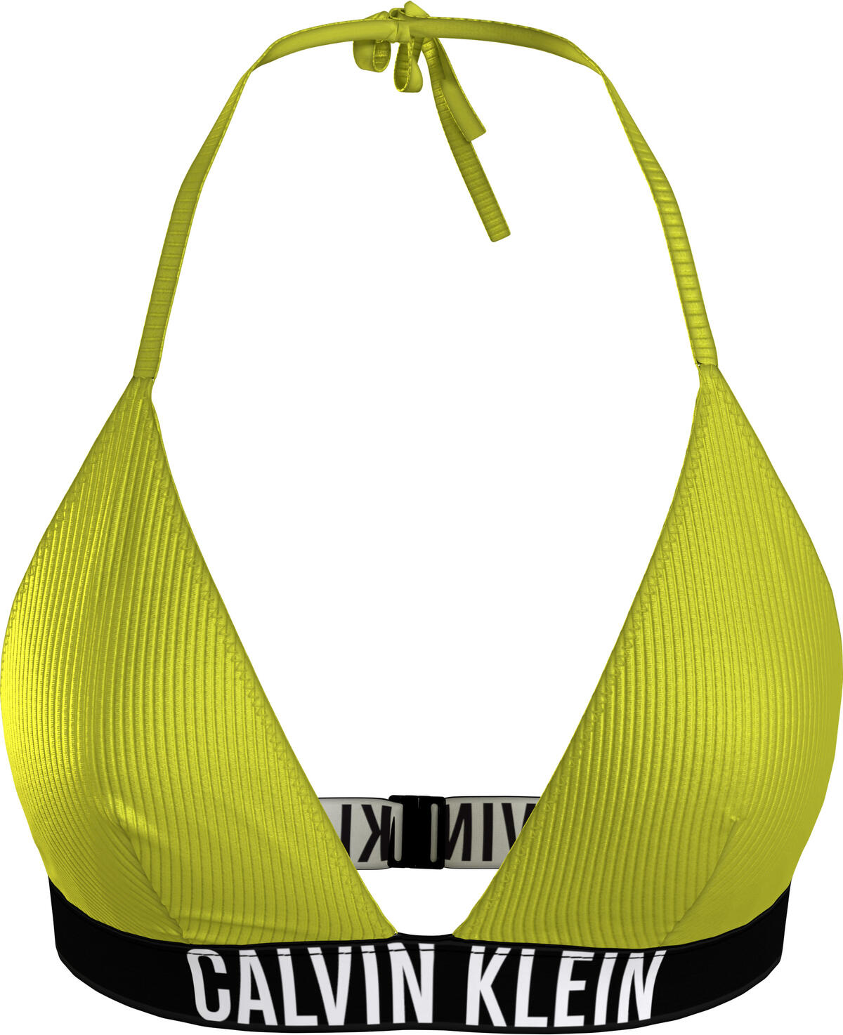 Calvin Klein TRIANGLE-RP Kadın Sarı Bikini Üstü