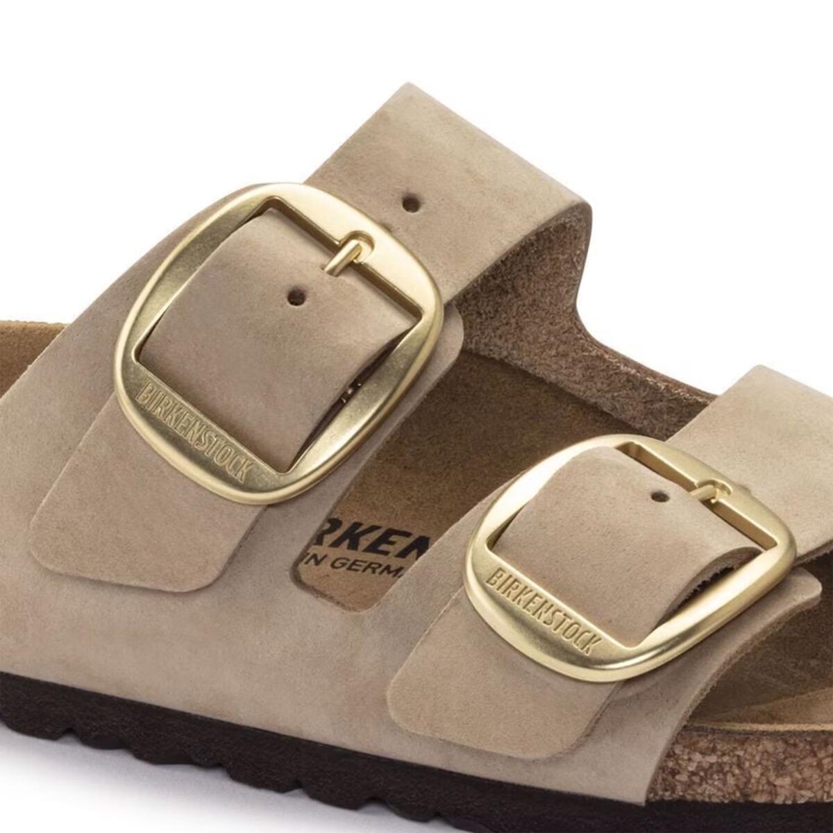Birkenstock Arizona Big Buckle Nu Kahverengi Kadın Terlik