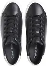 Calvin Klein VULC LACE UP TEXTURE, 0GS Siyah Kadın Spor Ayakkabı & Sneaker