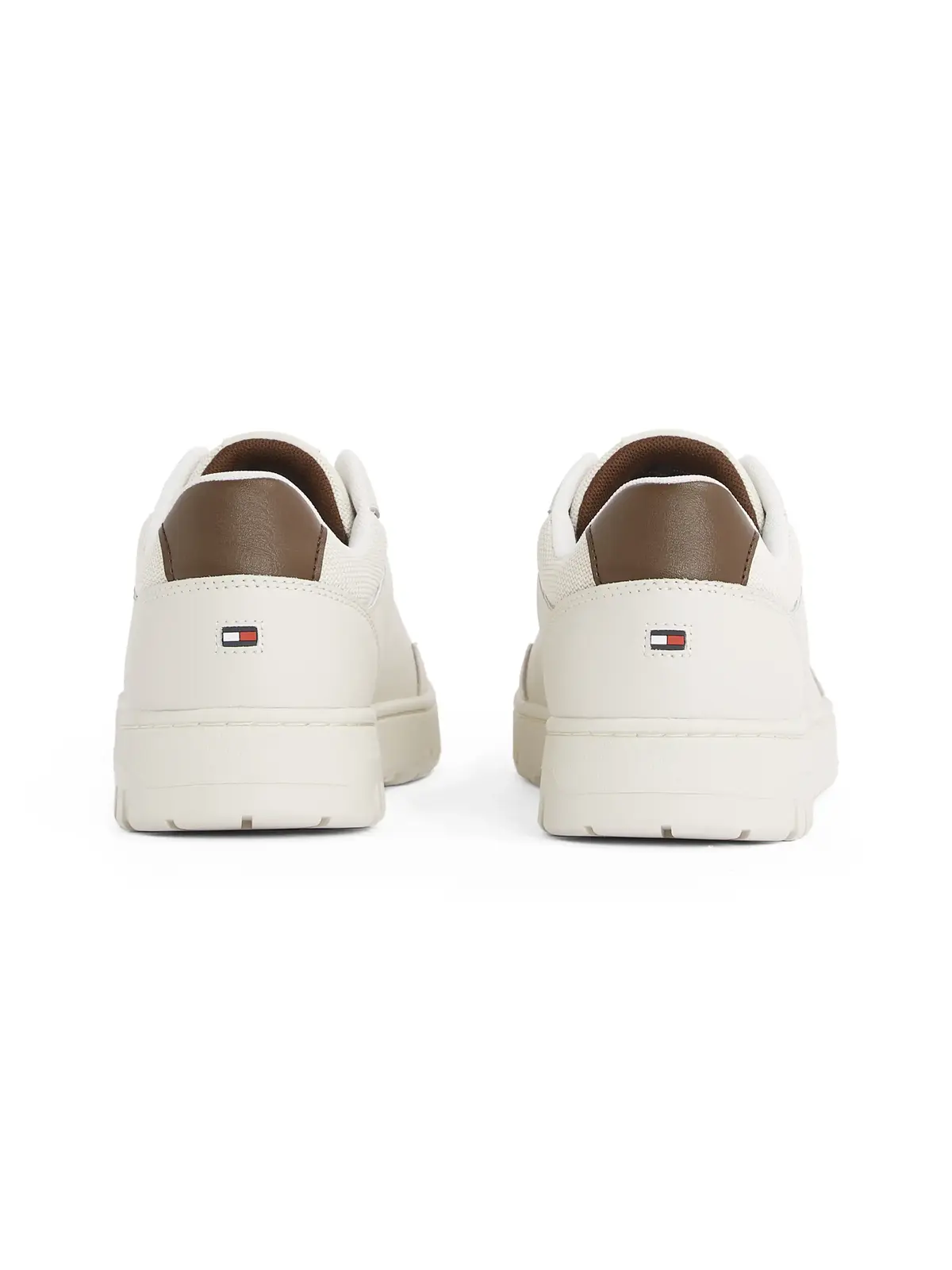 Tommy Hilfiger TH BASKET CORE LTH M Bej Erkek Spor Ayakkabı & Sneaker