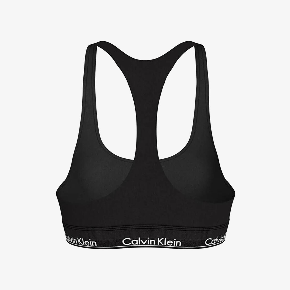 Calvin Klein UNLINED BRALETTE, 6WA Siyah Kadın Bralet