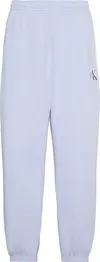 Calvin Klein MONOLOGO FRENCH TERRY JOGGER Kadın Mavi Eşofman Alt