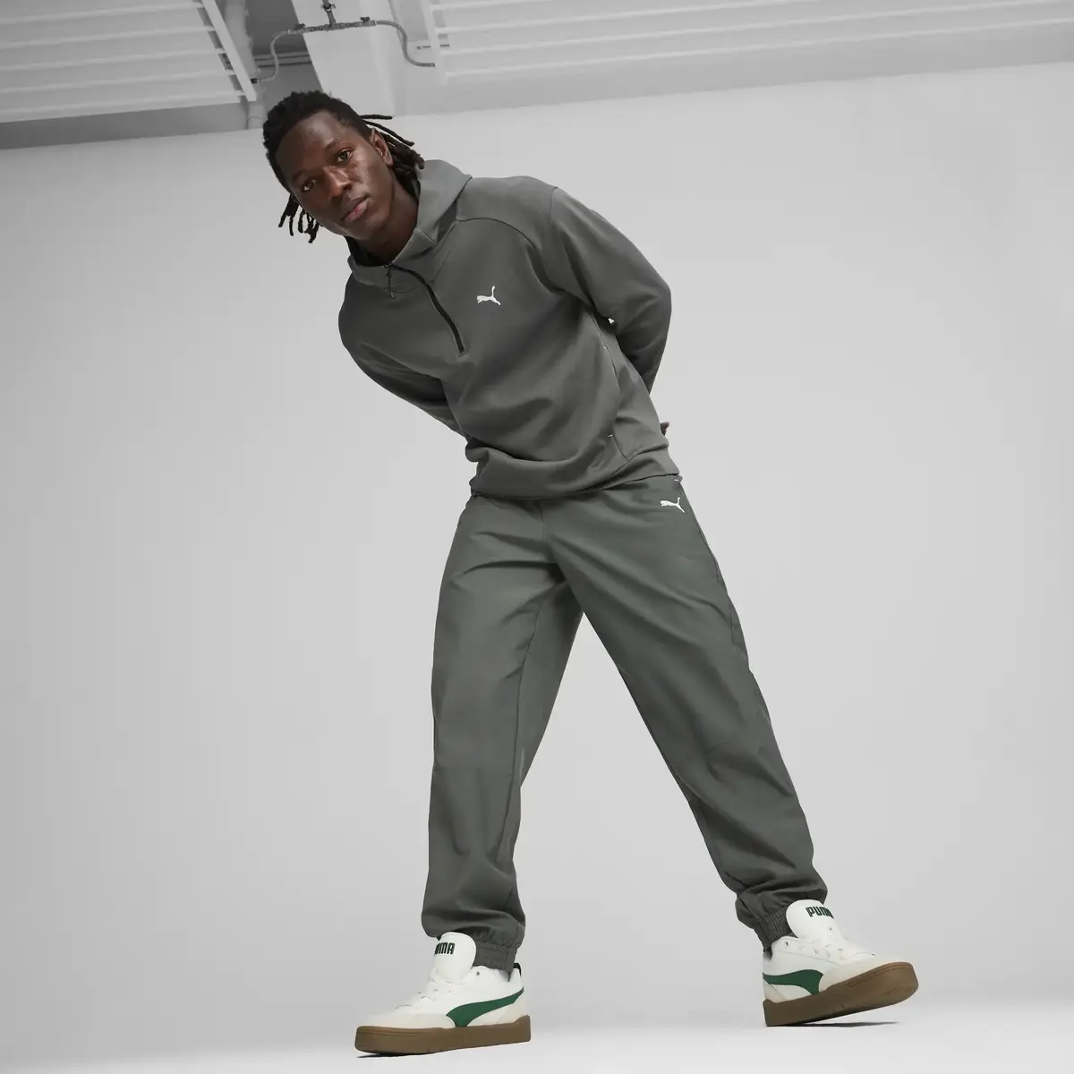 Puma RAD/CAL Woven Pants Gri Erkek Eşofman Altı