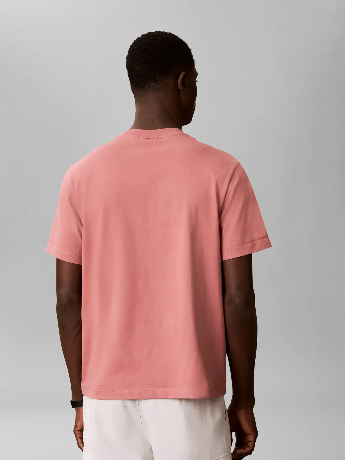 Calvin Klein SS EASY MONOGRAM TEE, GDA Pembe Erkek T-Shirt