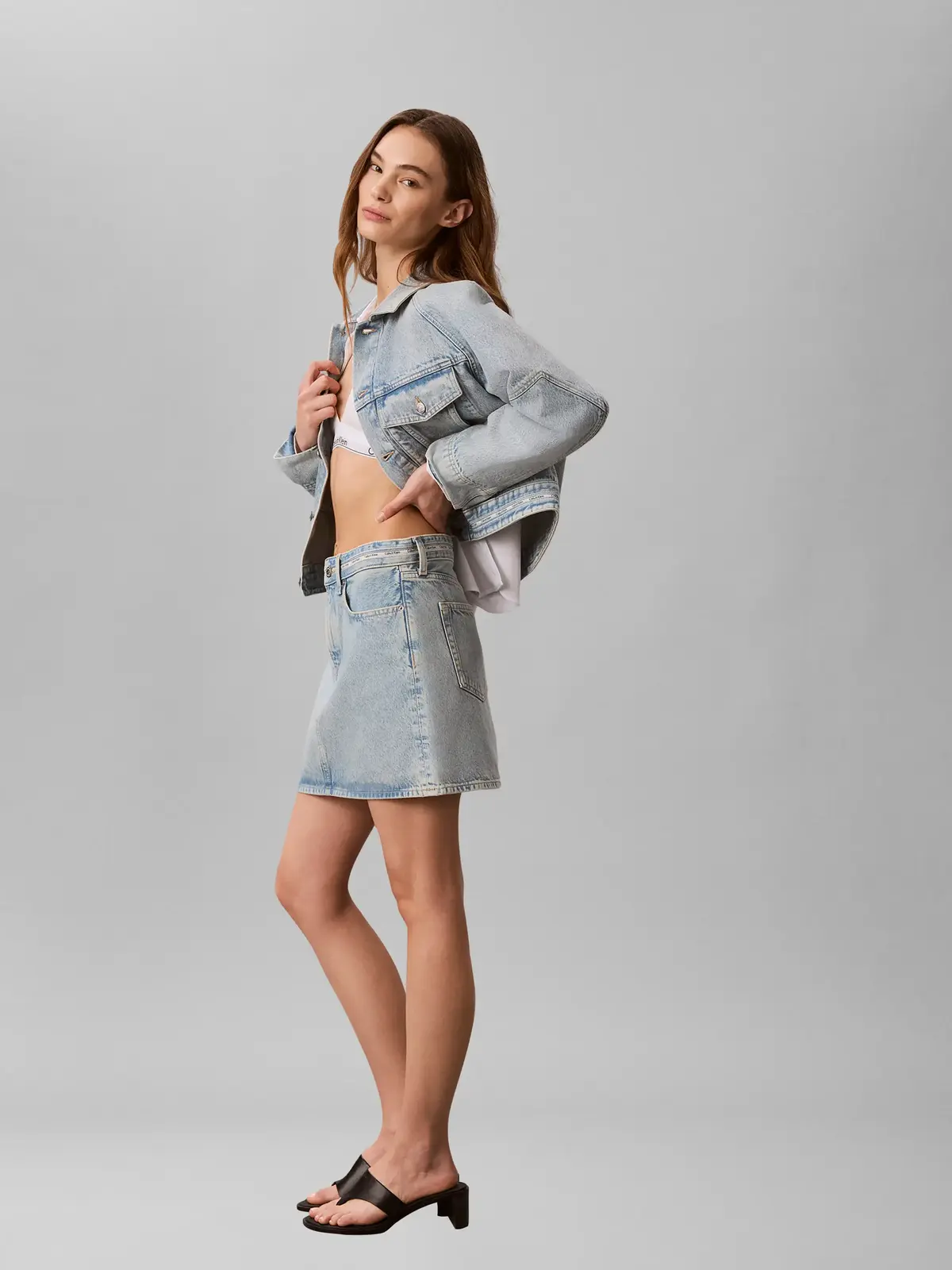 BRANDED MINI SKIRT F, YP3