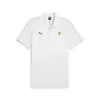 PUMA Ferrari Race Cloudspun Polo Beyaz Erkek Polo T-Shirt