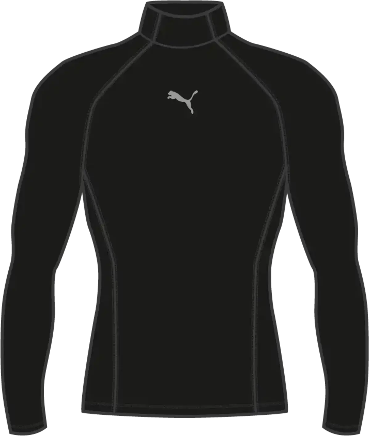 Puma LIGA Baselayer Tee LS Warm Erkek T-Shirt & Polo