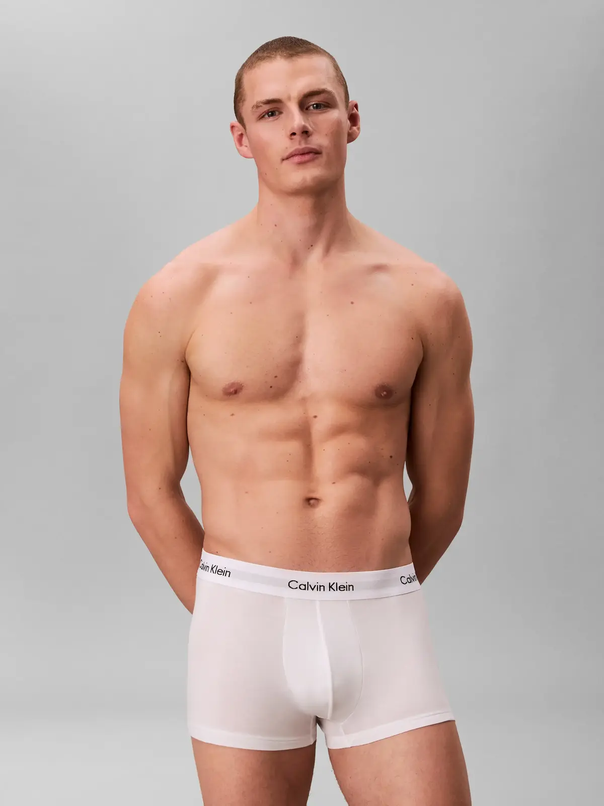 Calvin Klein Low Rise Trunk 3pk Beyaz Erkek 3lü Boxer Set