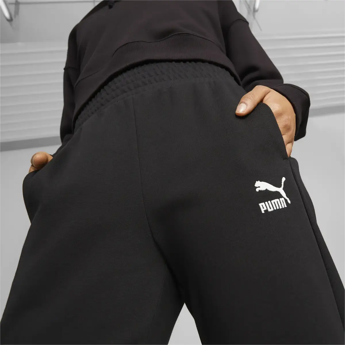 Puma T7 High Waist Pants Siyah Kadın Pantolon
