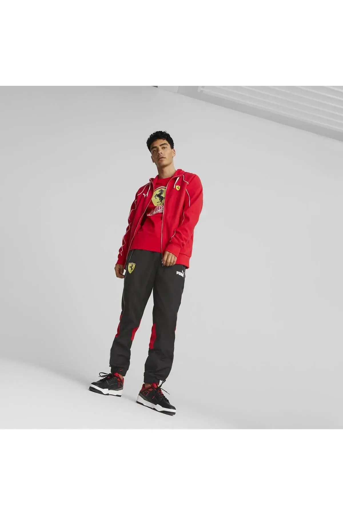 Puma Ferrari Race SDS Pants Siyah Erkek Eşofman Altı