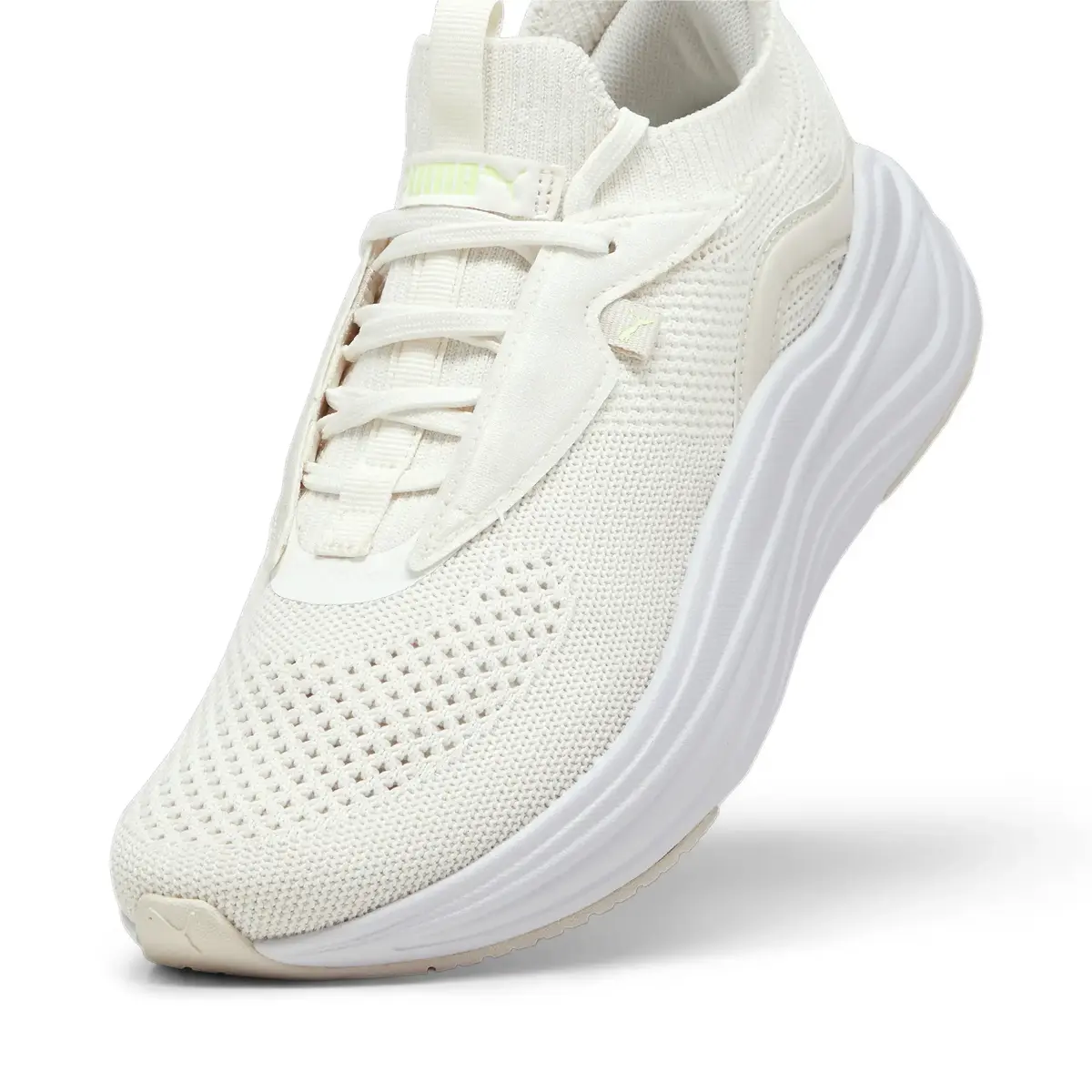 Puma Softride Stakd Wns Beyaz Kadın Koşu Ayakkabısı