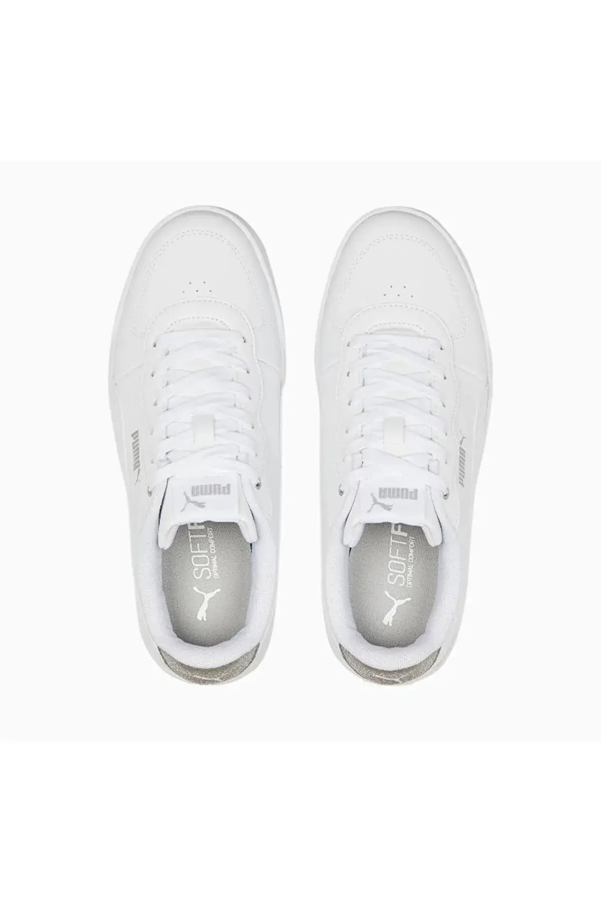 Puma Skye Clean Distressed Beyaz Kadın Günlük Spor Ayakkabı