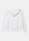 Calvin Klein INST. LOGO REG. TERR, YAF Beyaz Erkek Çocuk Hoodie