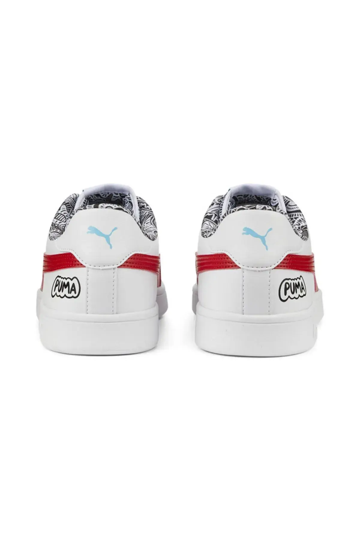 Puma Smash V2 Me Happy Beyaz Kadın Günlük Spor Ayakkabı