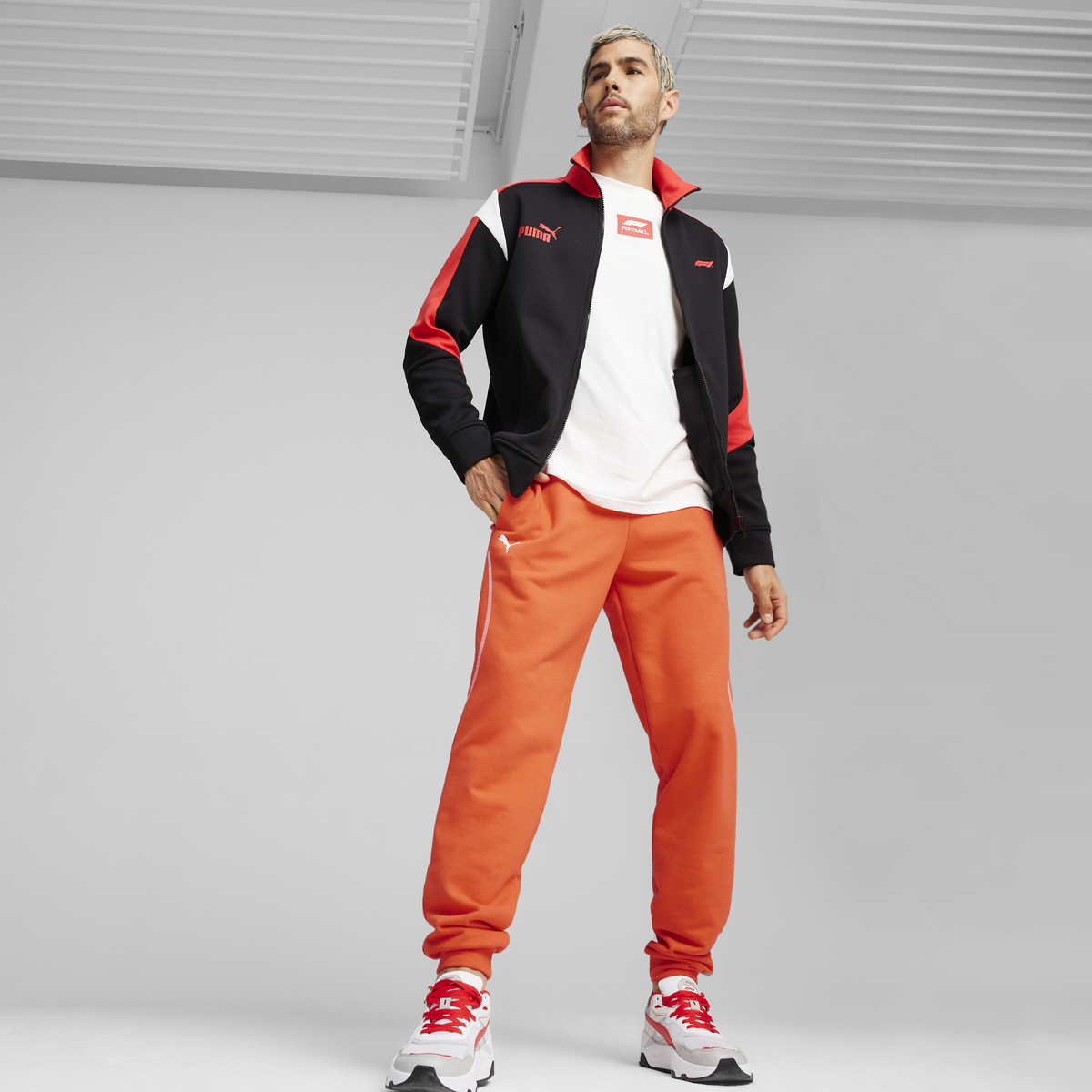 Puma F1 MT7+ Track Jacket Siyah Erkek Fermuarlı Ceket