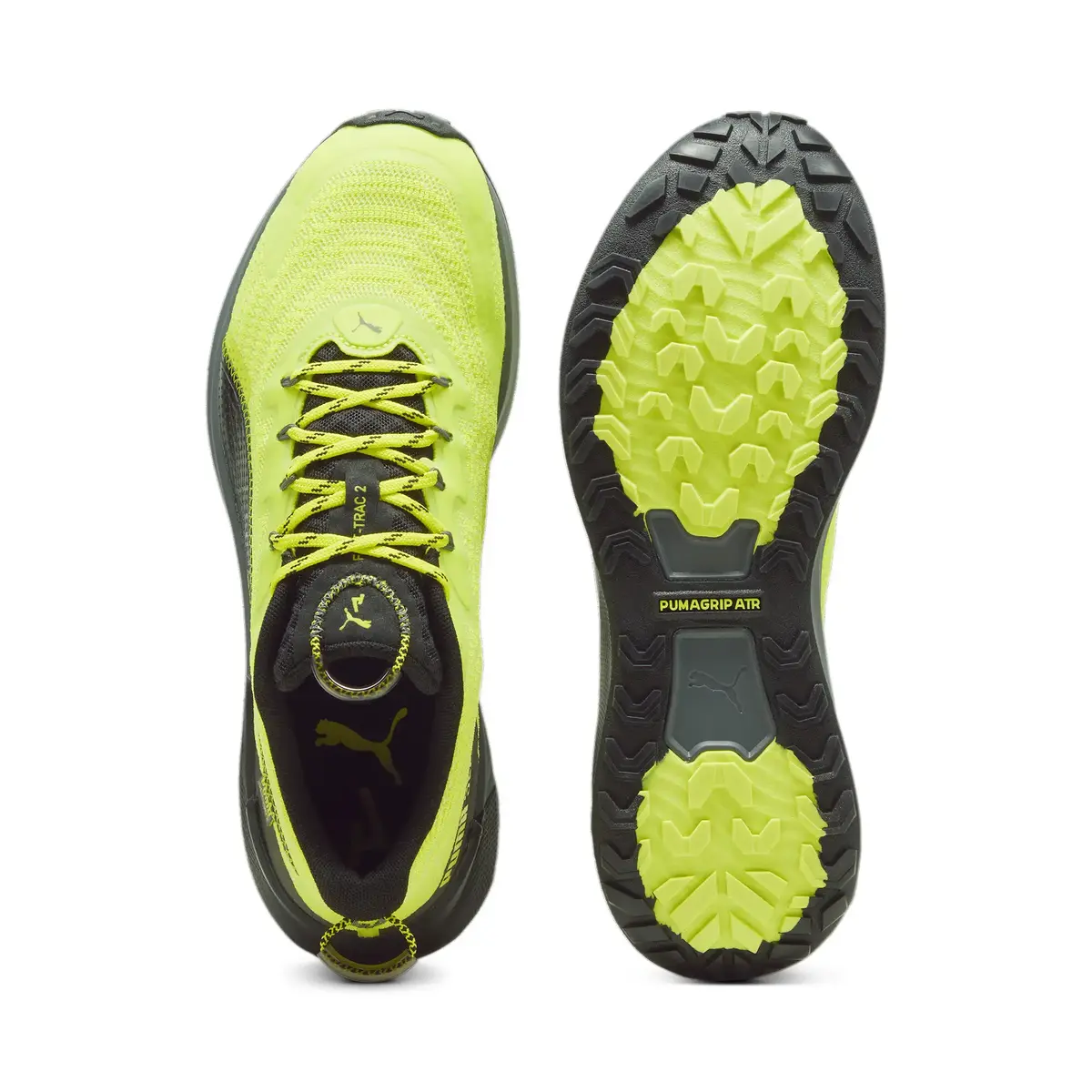 Puma Fast-Trac Nitro 2 Yeşil Erkek Yürüyüş ve Koşu Ayakkabısı