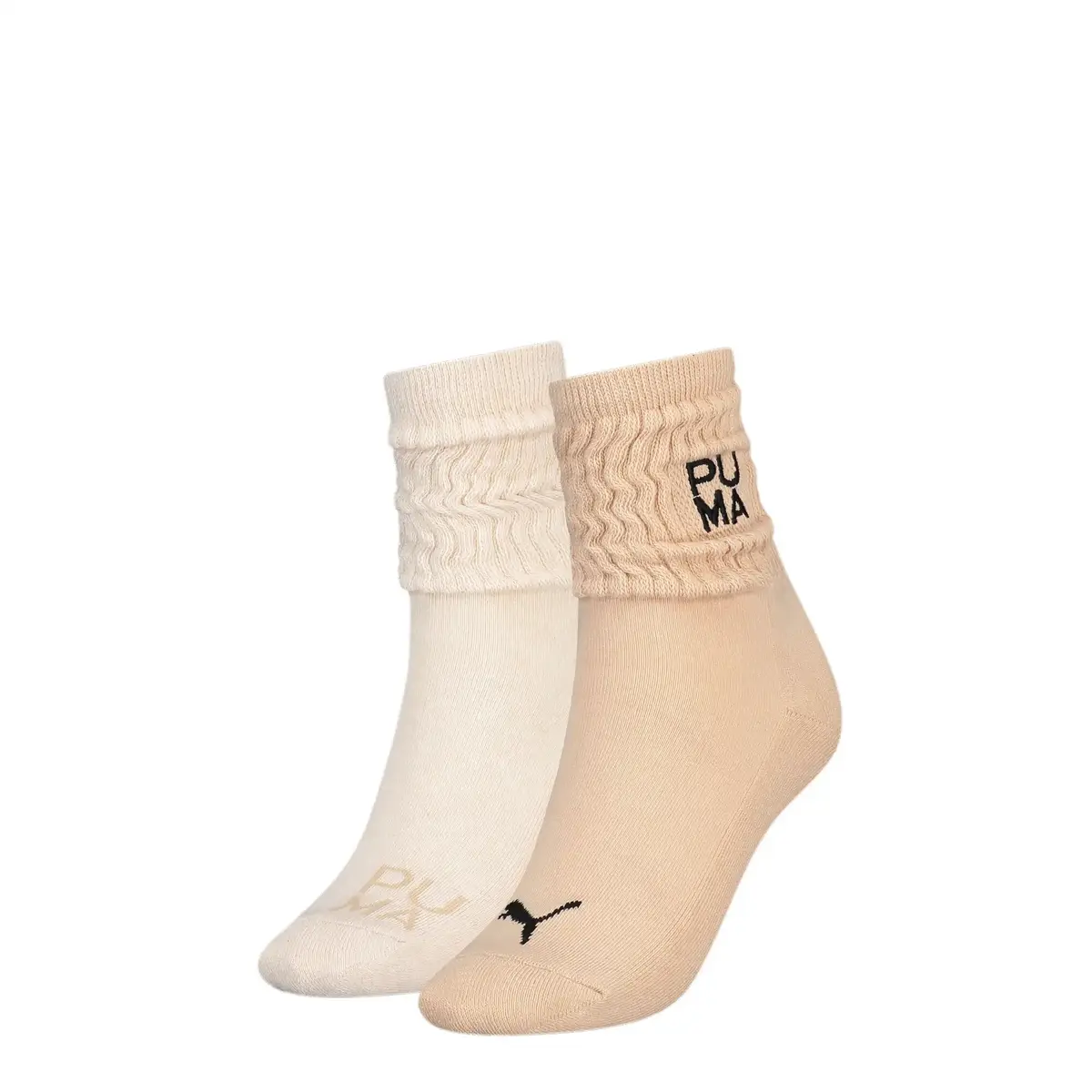 Puma PUMA WOMEN SLOUCH SOCK 2P Bej Kadın 2'li Çorap
