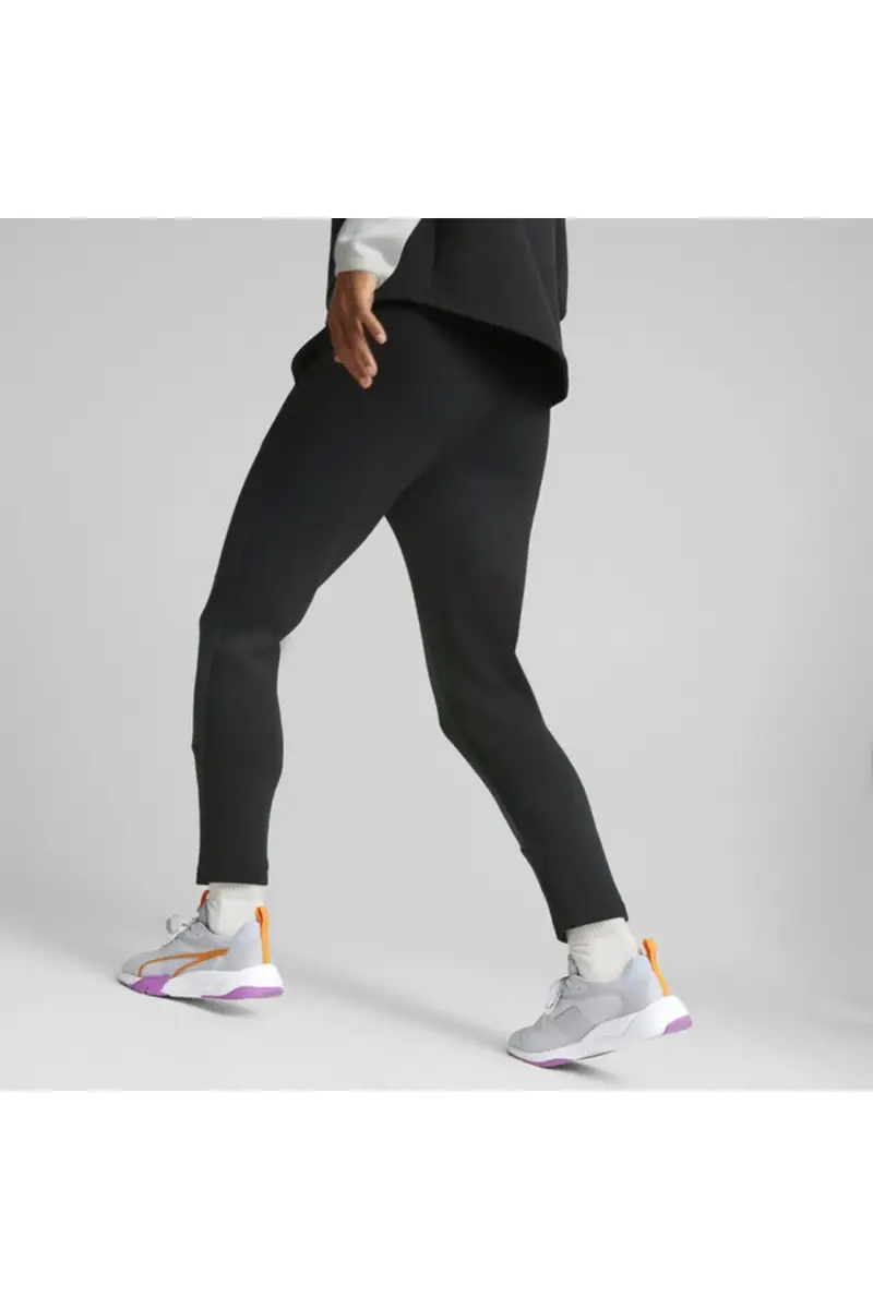 Puma Evostripe High-Waist Pants Siyah Kadın Eşofman Altı