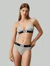Calvin Klein UNLINED TRIANGLE, P7A Gri Kadın Sütyen