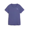Puma RUN  VELOCITY TEE TRI-BLEND Mavi Kadın T-Shirt