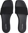 Calvin Klein FLAT SLIDE - HE, BEH Siyah Kadın Terlik