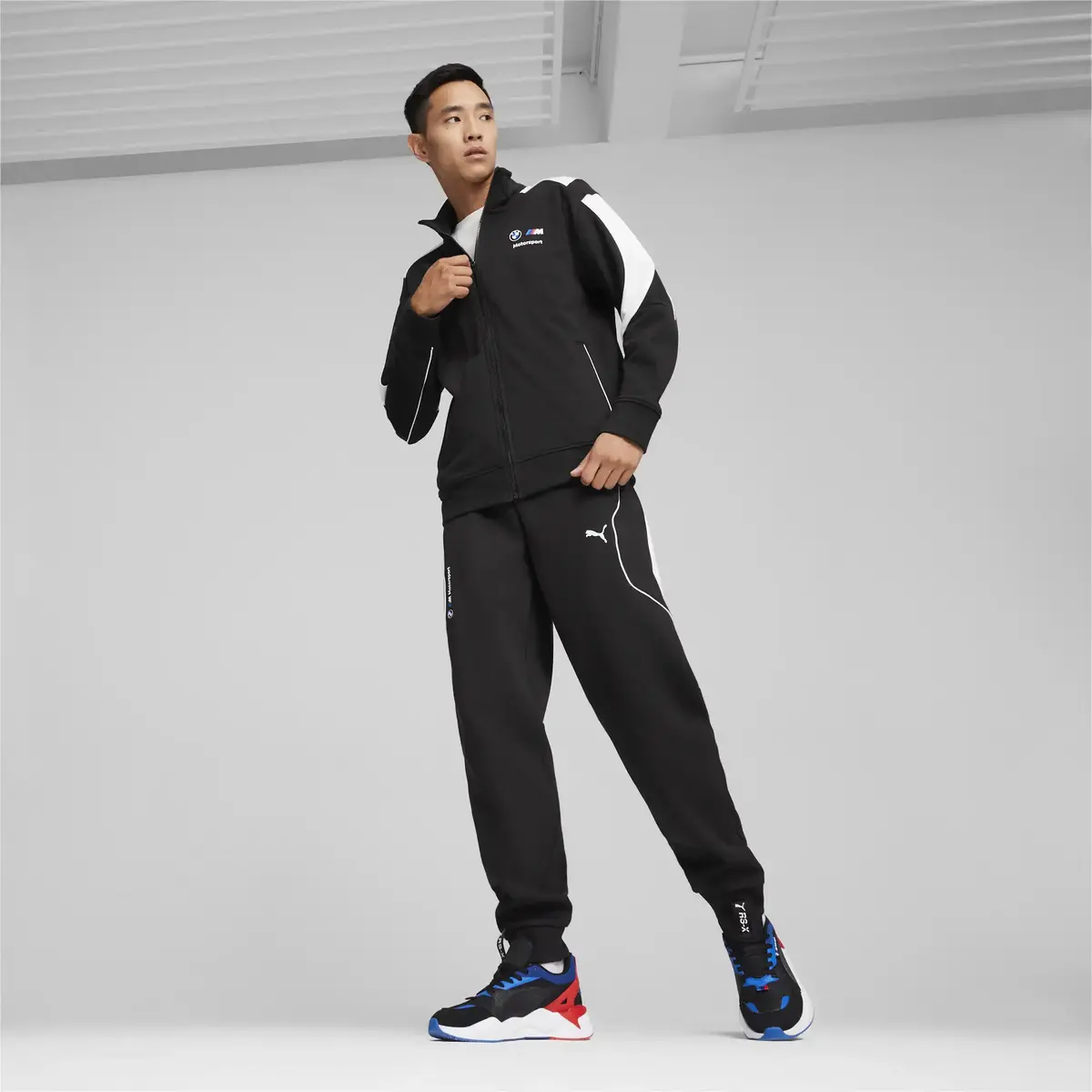 Puma BMW MMS MT7+ Sweat Jacket Siyah Erkek Sweatshirt