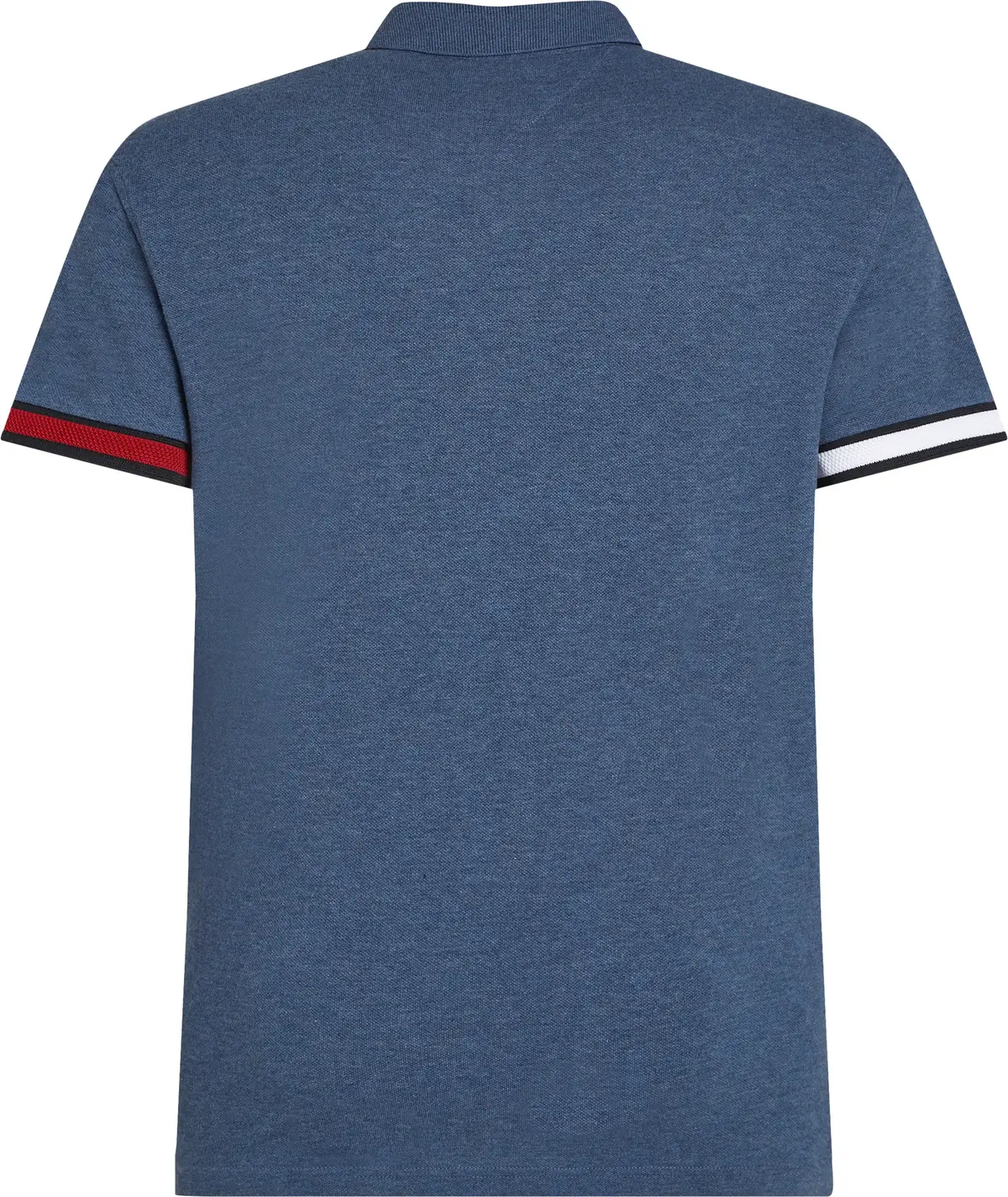 Tommy Hilfiger FLAG CUFF SLIM POLO, DV1 Mavi Erkek T-Shirt & Polo