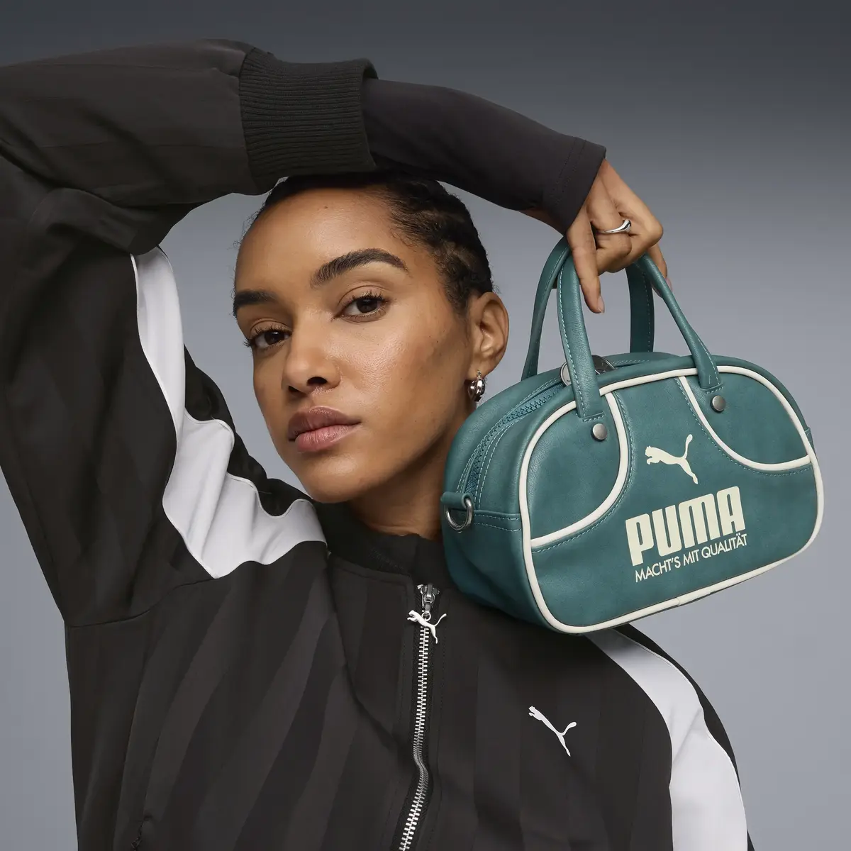 PUMA PUMA 1976 ARCHIVE Mini Grip Yeşil Kadın Çanta