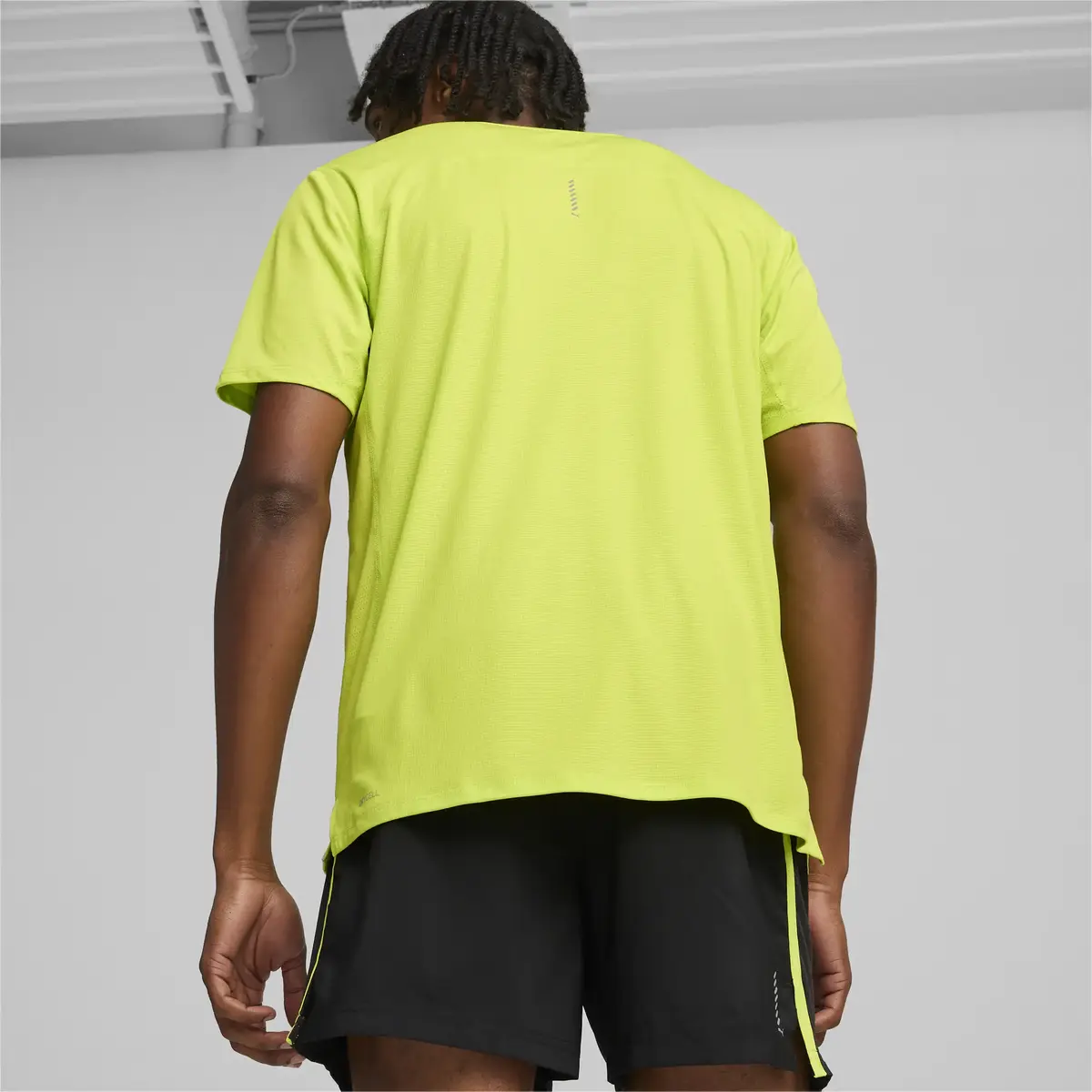 Puma RUN FAVORITES VELOCITY TEE Sarı Erkek T-Shirt