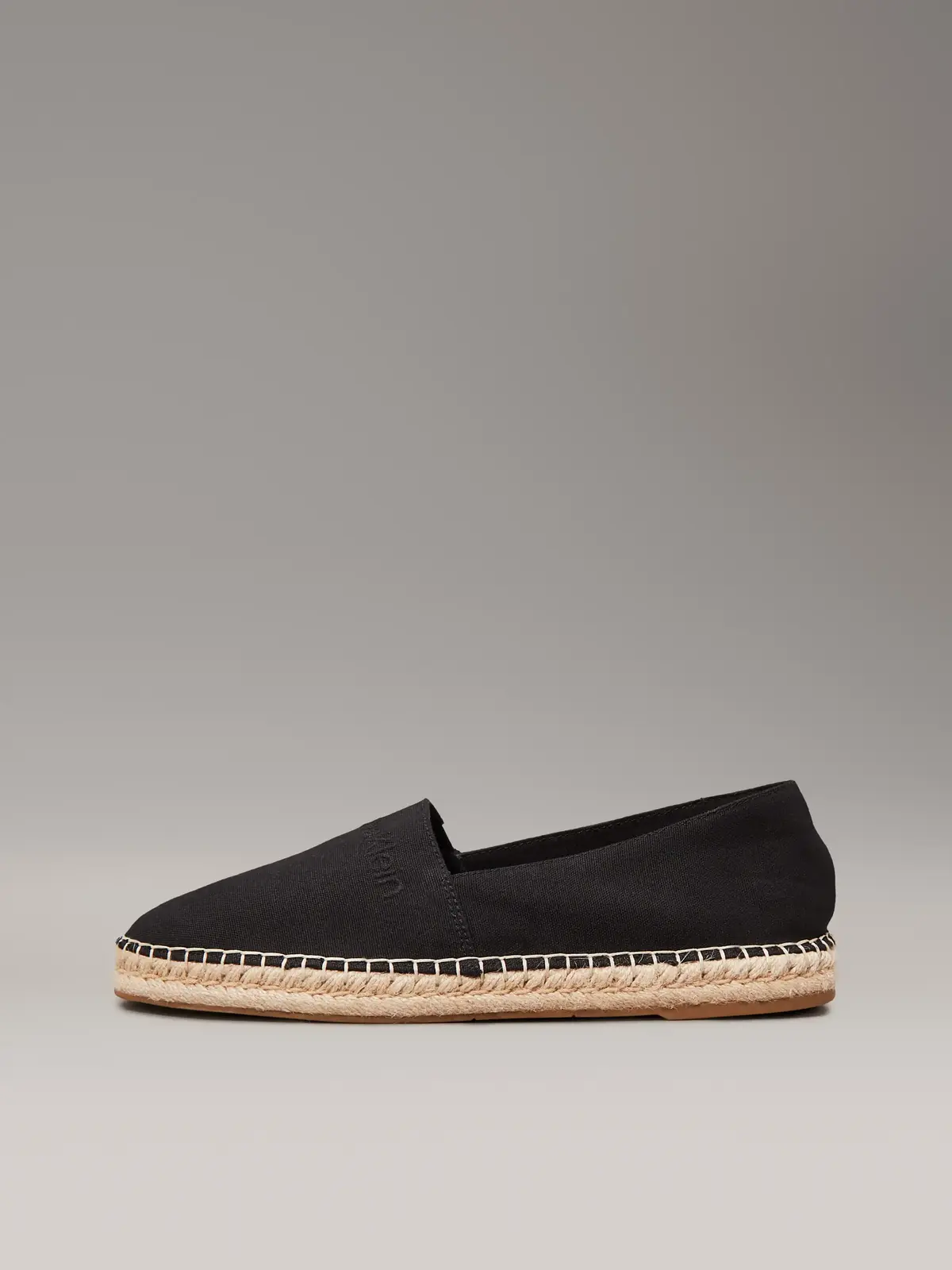 Calvin Klein ESPADRILLE CV LOGO, BEH Siyah Erkek Ayakkabı
