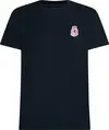 Tommy Hilfiger RWB CREST TEE, DW5 Siyah Erkek T-Shirt & Polo