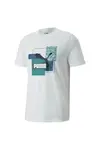 Puma Brand Love Tee Beyaz Erkek T-Shirt