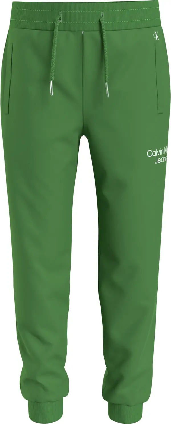 Calvin Klein CKJ STACK LOGO SWEAT Erkek Yeşil Eşofman Altı