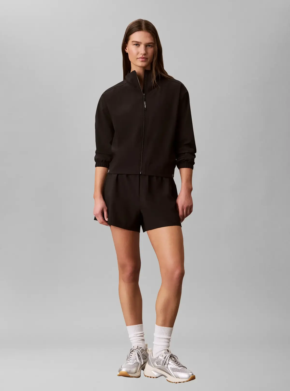 Calvin Klein MODERN SPORT WOVEN S, UB1 Siyah Kadın Şort