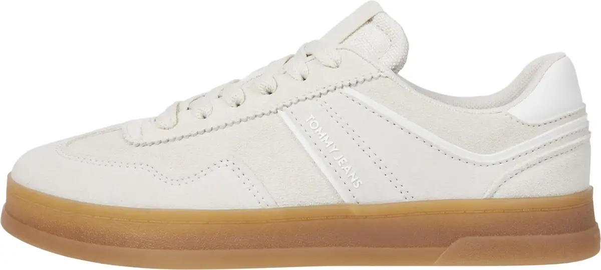 Tommy Hilfiger THE GREENWICH SUEDE, ACG Krem Kadın Spor Ayakkabı & Sneaker