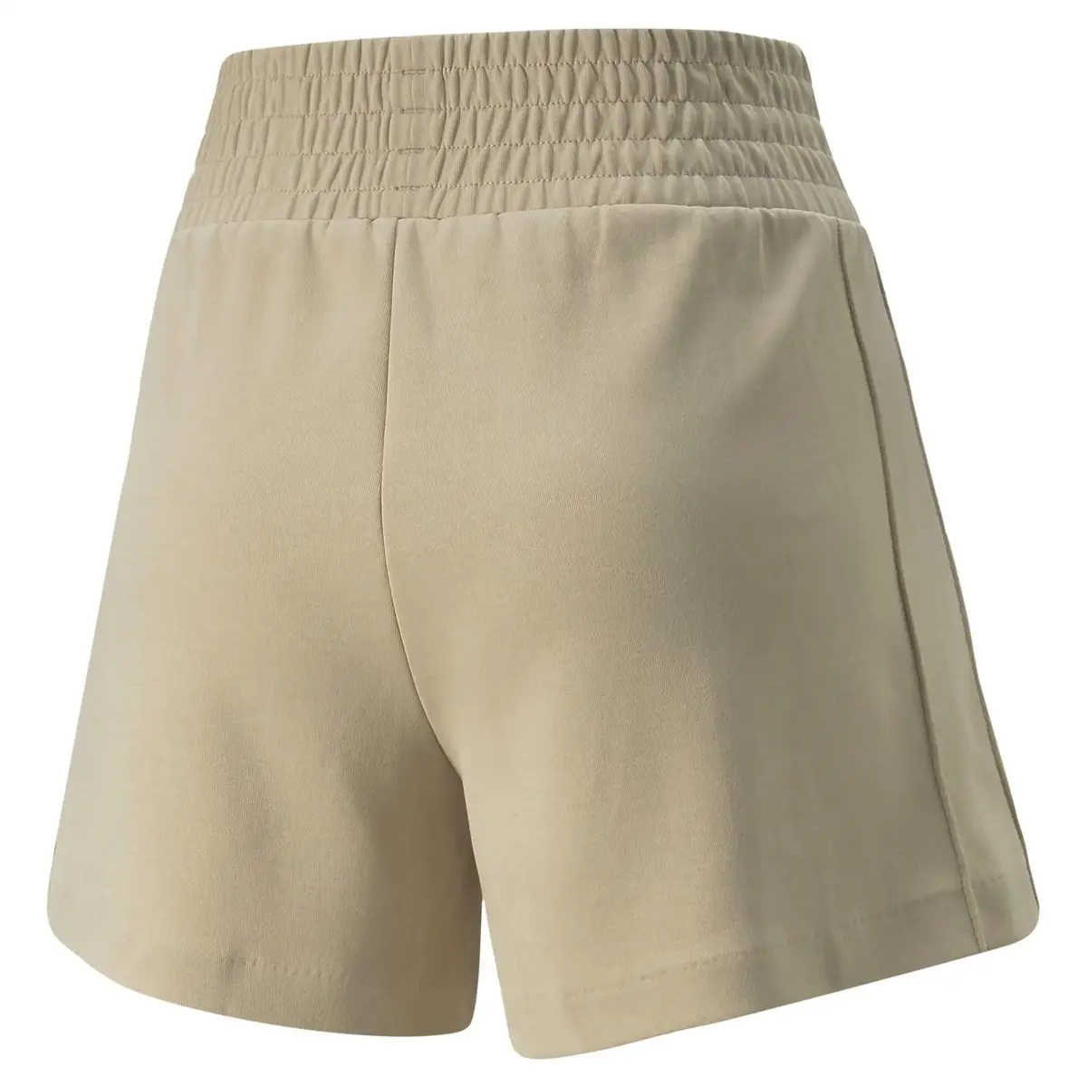Puma T7 High Waist Shorts Bej Kadın Yüksek Bel Şort