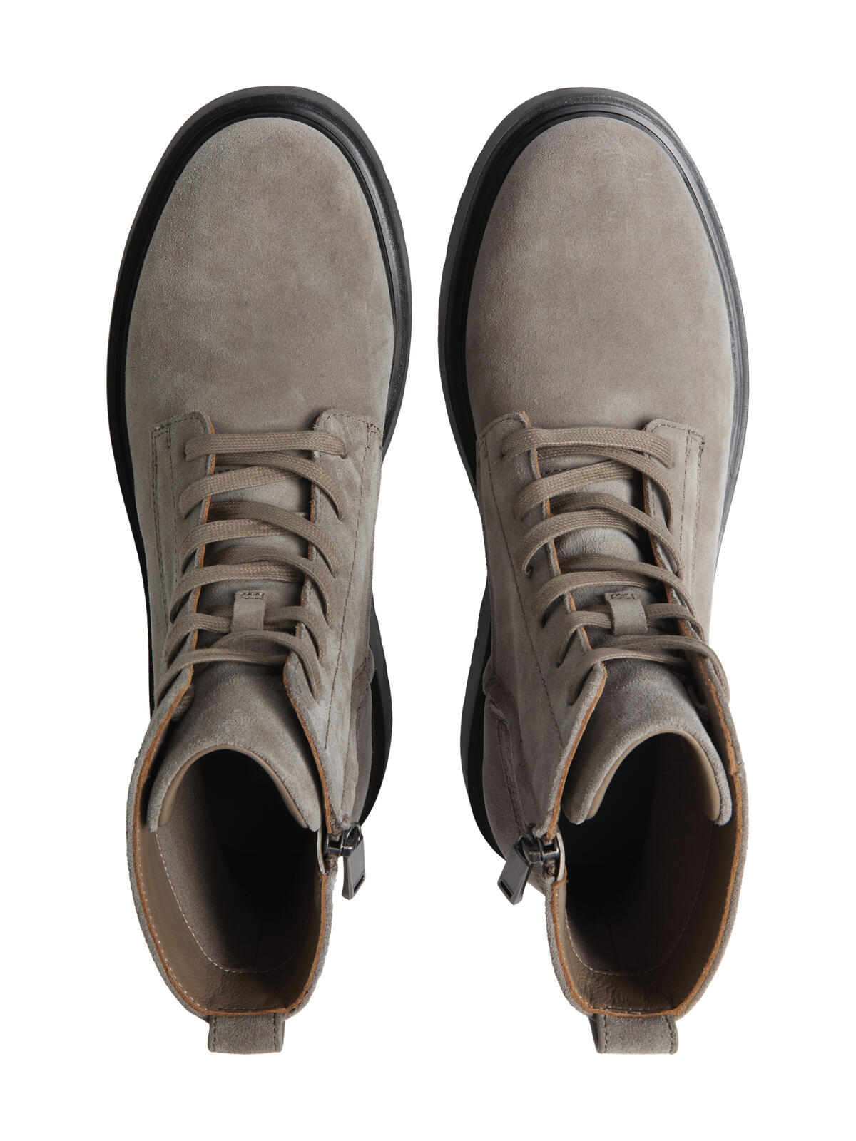 Calvin Klein COMBAT ESS LACE UP ZIP BOOT SU Gri Erkek Bot Calvin Klein COMBAT ESS LACE UP ZIP BOOT SU Gri Erkek Bot