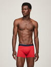 Tommy Hilfiger 3P TRUNK, 0W3 Lacivert 3'lü Erkek Boxer