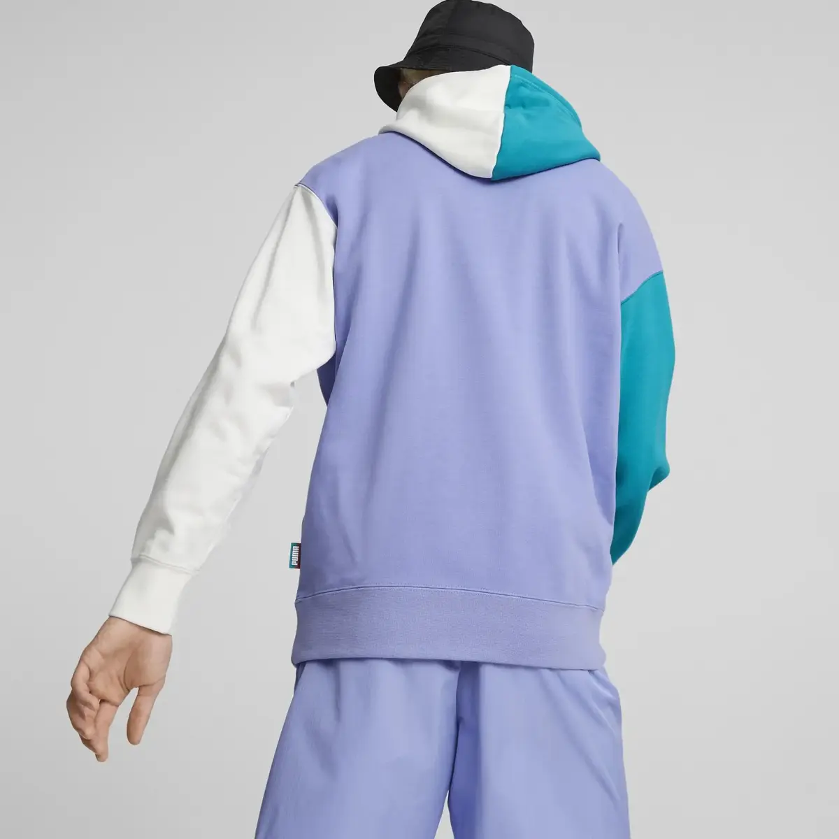 Puma Fandom Hoodie Mor Erkek Hoodie