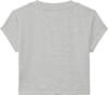 Calvin Klein A- MONOGRAM BABY TEE Gri Kadın T-Shirt Calvin Klein A- MONOGRAM BABY TEE Gri Kadın T-Shirt