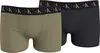 Calvin Klein 2PK TRUNK Erkek Siyah Boxer Set