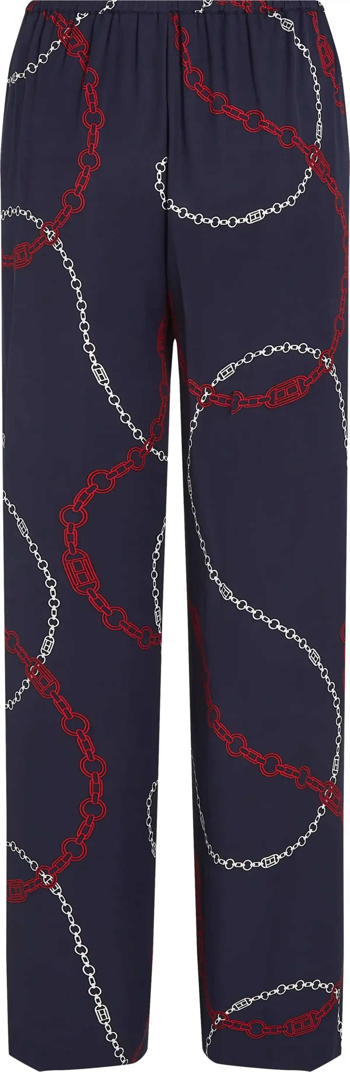 Tommy Hilfiger SOFT VISCOSE WOVEN P, 0YH Lacivert Kadın Pantolon