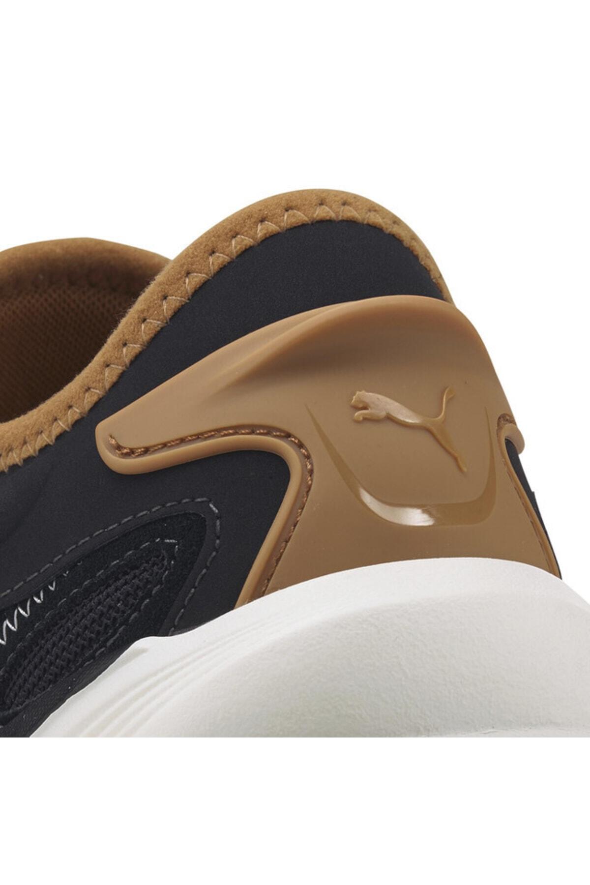 Puma Extent Nitro Heritage Jet Siyah Erkek Günlük Spor Ayakkabı