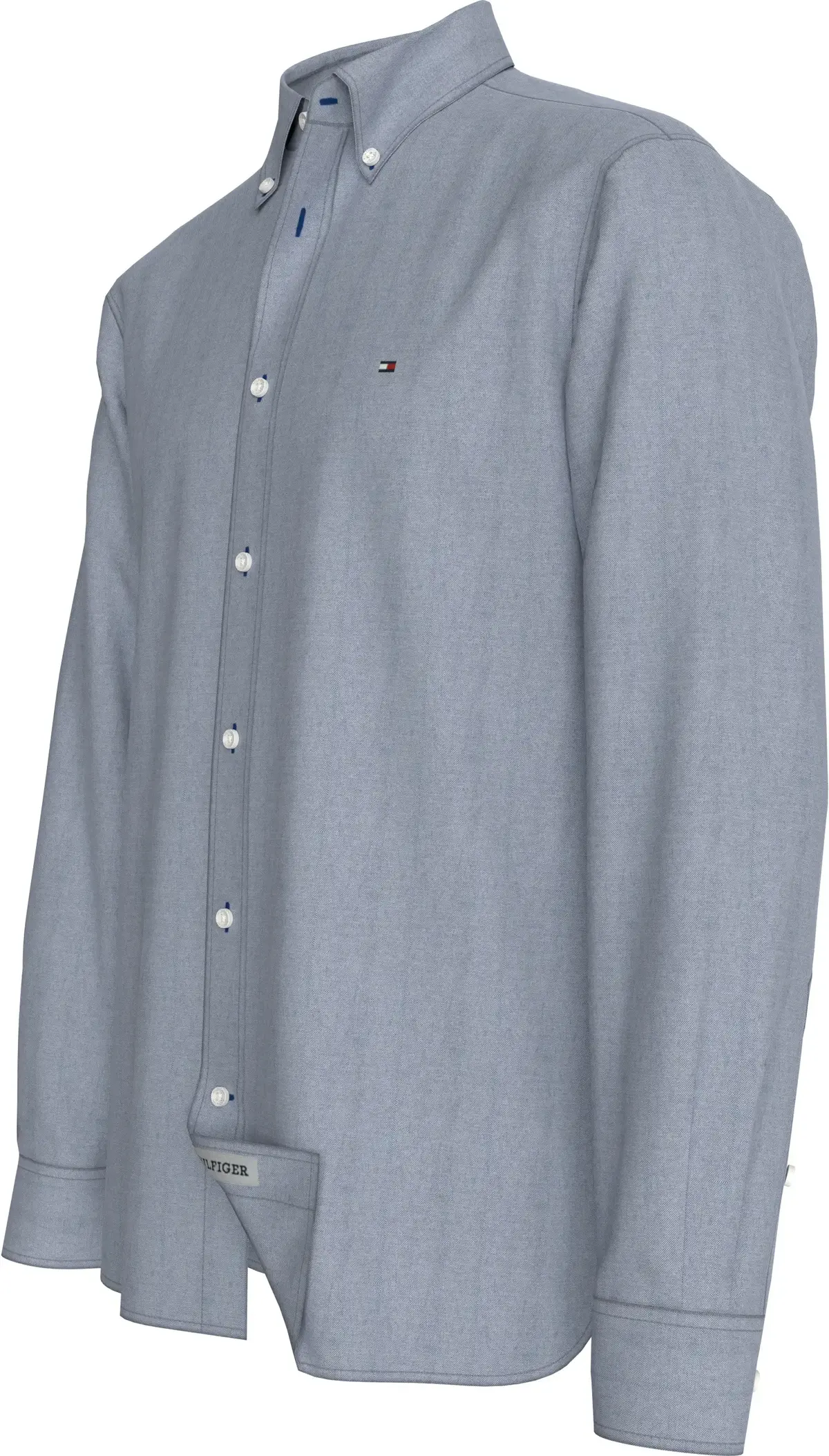 Tommy Hilfiger SOLID HERITAGE OXFOR, CI0 Mavi Erkek Gömlek