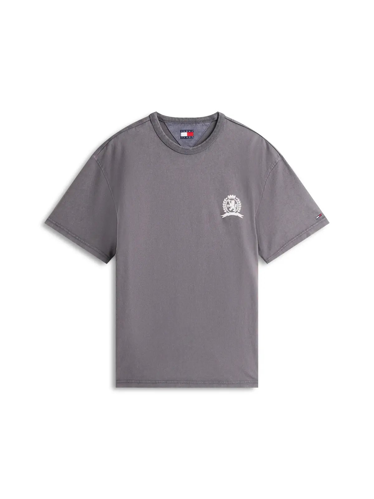 Tommy Hilfiger TJM RLX CREST PLAY T, BDS Gri Erkek T-Shirt