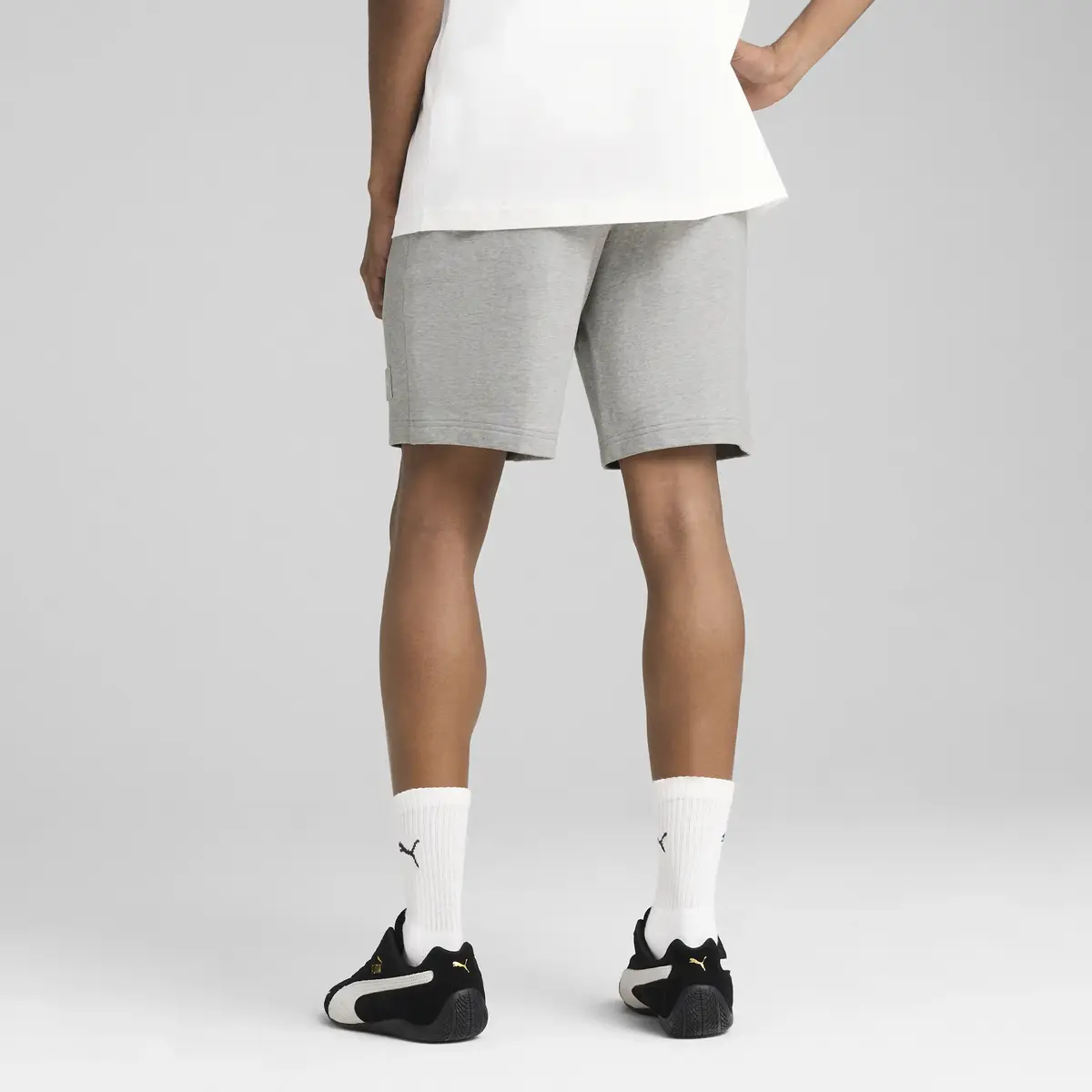 Puma ESS ELEVATED Shorts 9" TR Gri Erkek Şort