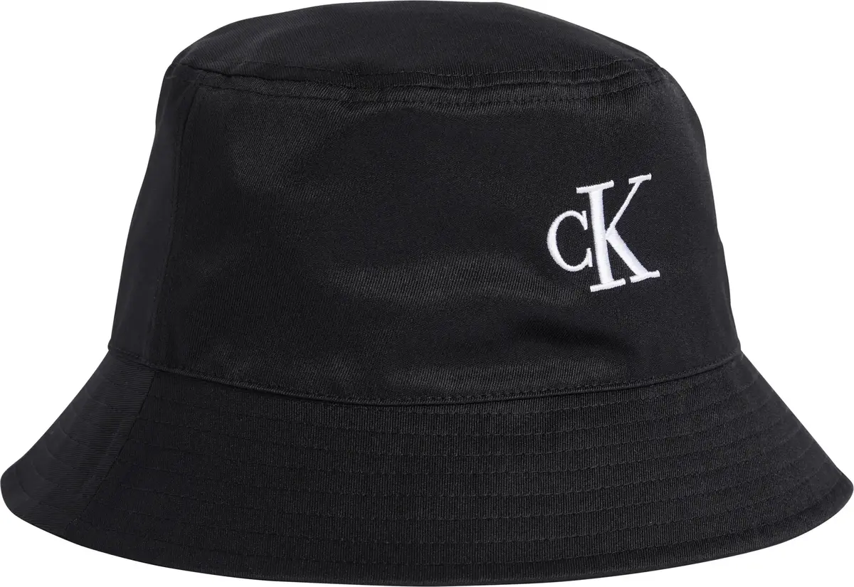 Calvin Klein MONOGRAM EMBRO BUCKE Erkek Siyah Şapka